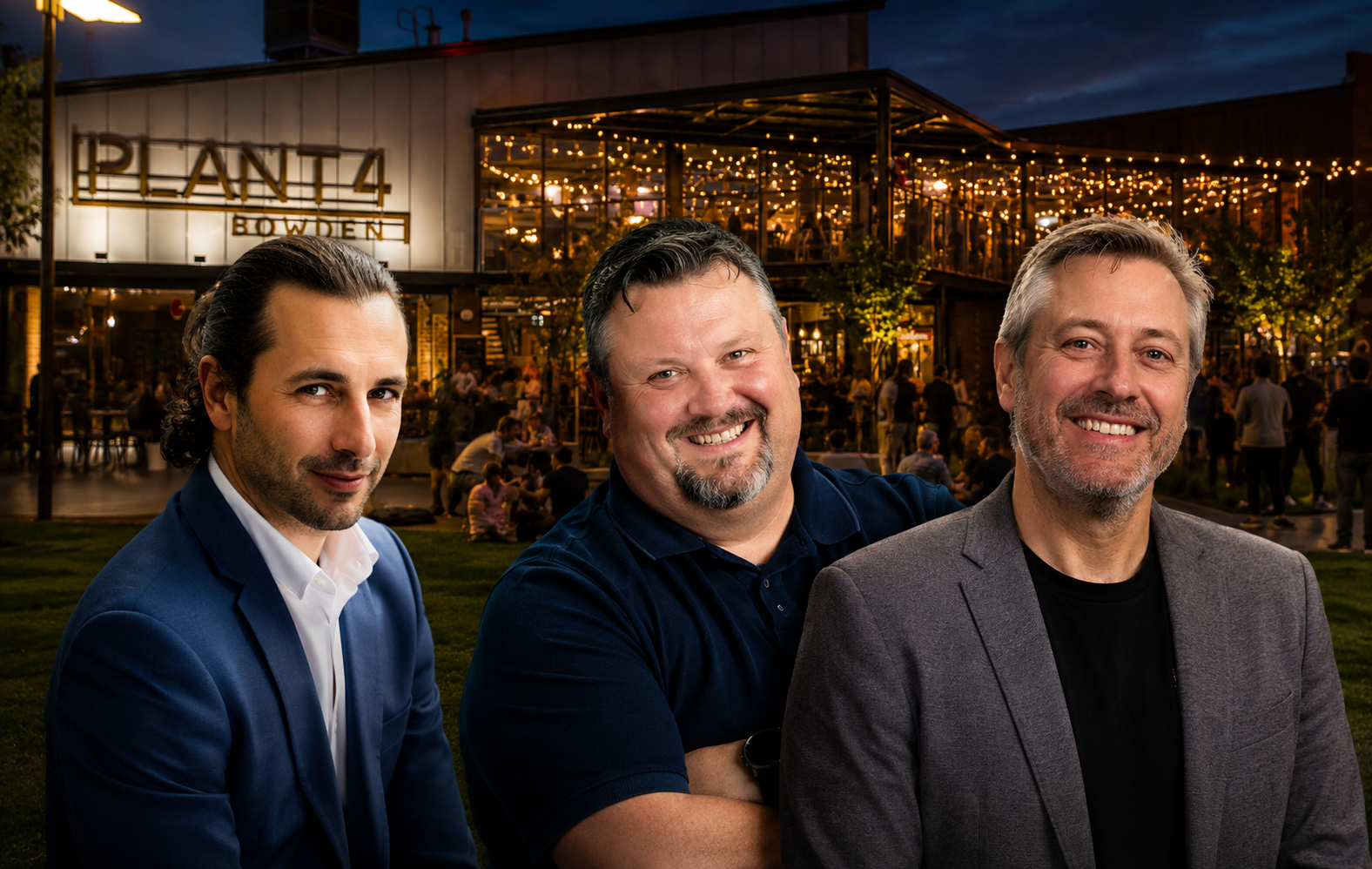 AI Engineering the Hell Out of Your Business speakers at Plant 4 Bowden